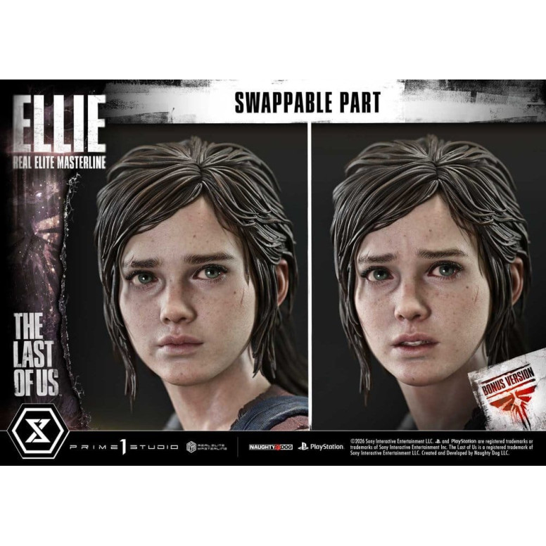 Prime 1 - Ellie (The The Last of Us Part I) 1/4 Real Elite Masterline Bonus Version