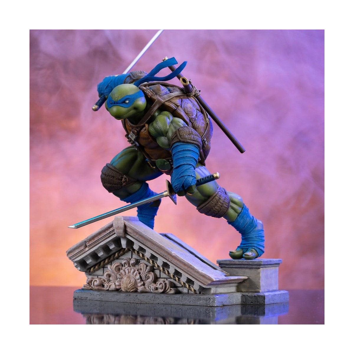 Iron Studios - TMNT - Leonardo Unleashed Art Escala 1/10 - Teenage Mutant Ninja Turtles