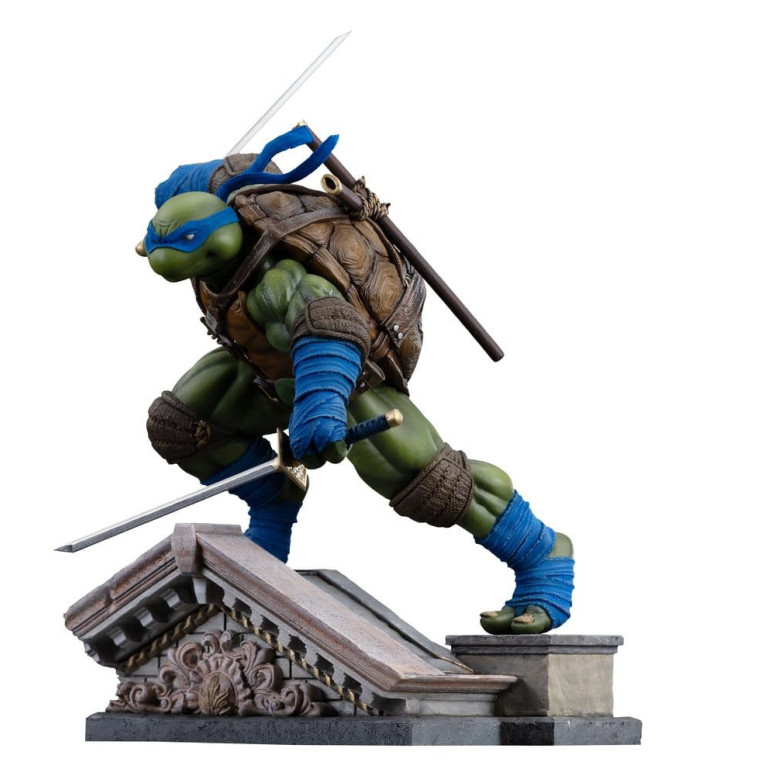Iron Studios - TMNT - Leonardo Unleashed Art Escala 1/10 - Teenage Mutant Ninja Turtles