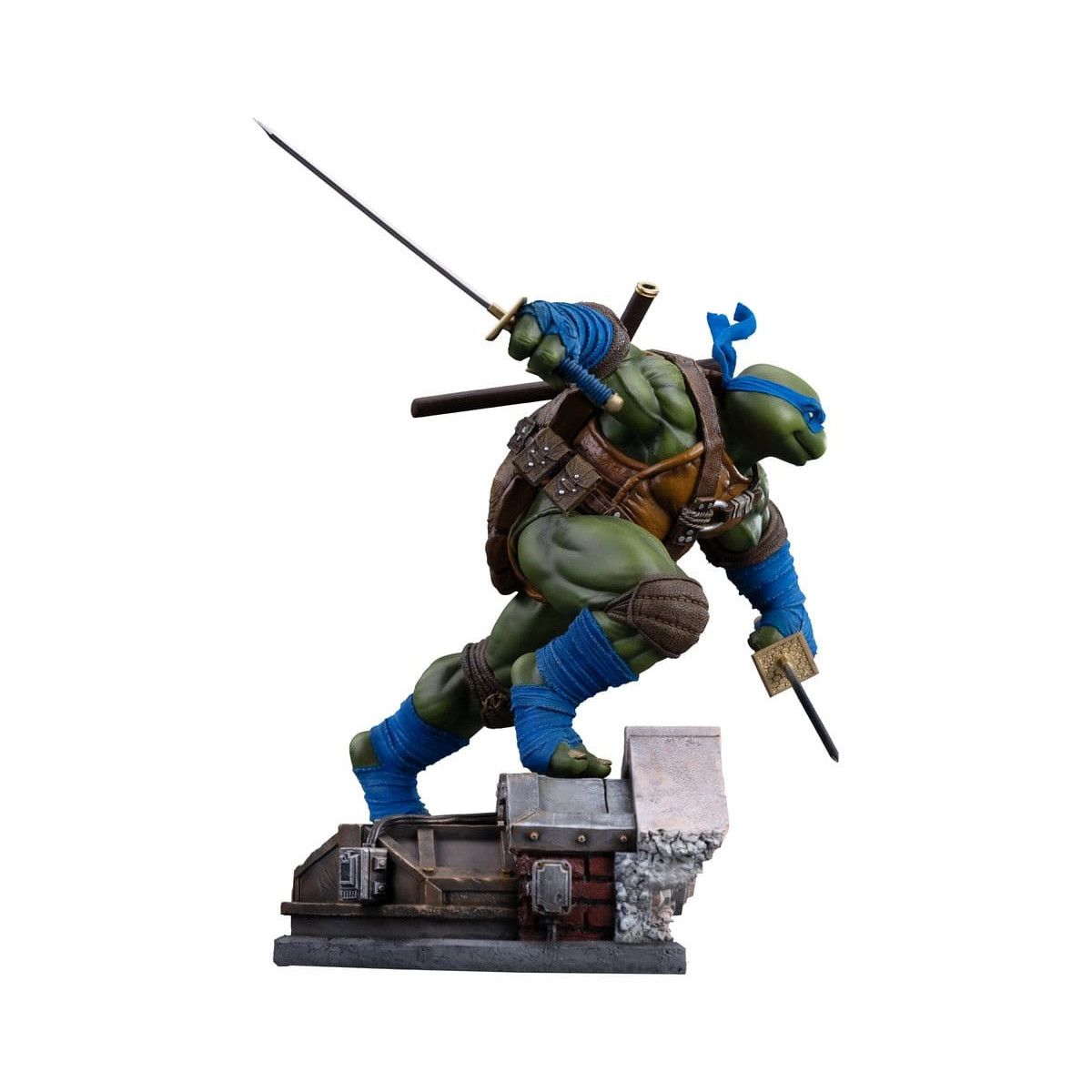 Iron Studios - TMNT - Leonardo Unleashed Art Escala 1/10 - Teenage Mutant Ninja Turtles