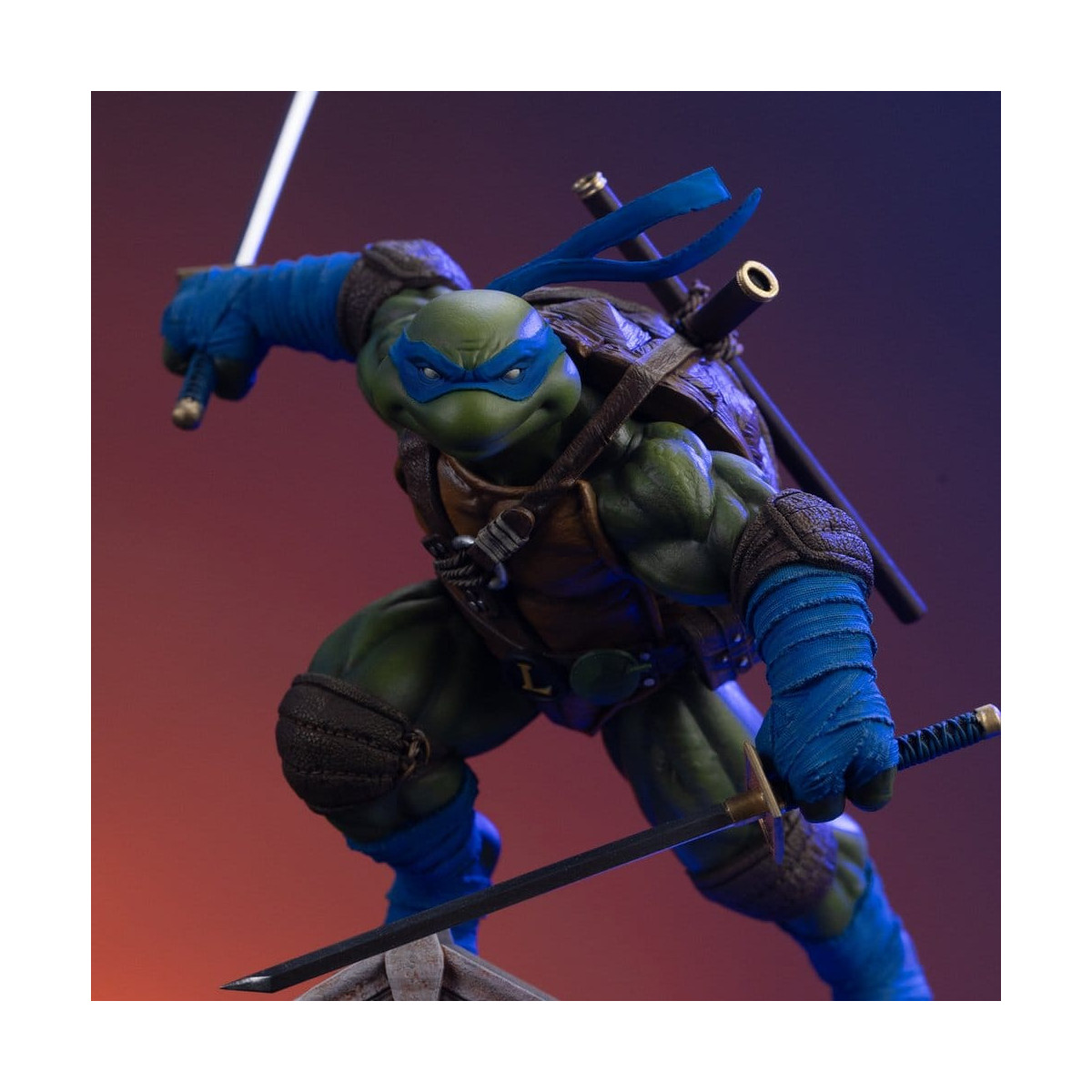 Iron Studios - TMNT - Leonardo Unleashed Art Escala 1/10 - Teenage Mutant Ninja Turtles