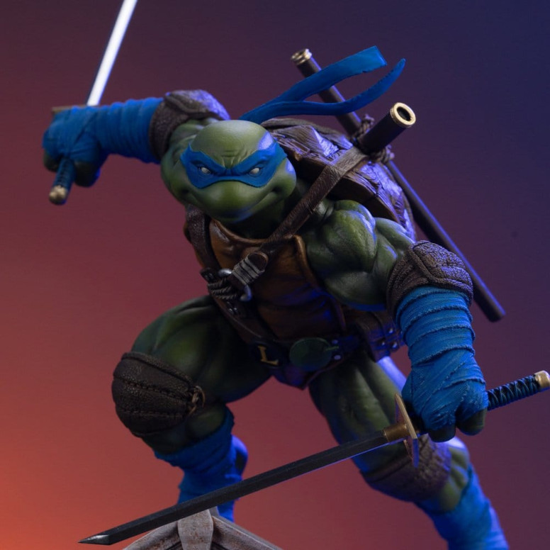 Iron Studios - TMNT - Leonardo Unleashed Art Escala 1/10 - Teenage Mutant Ninja Turtles