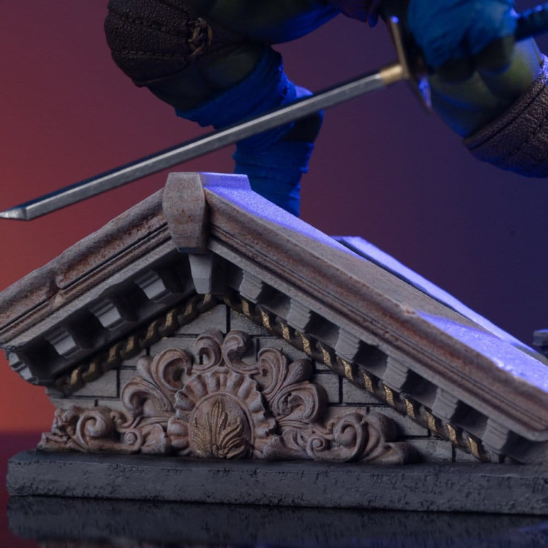 Iron Studios - TMNT - Leonardo Unleashed Art Escala 1/10 - Teenage Mutant Ninja Turtles