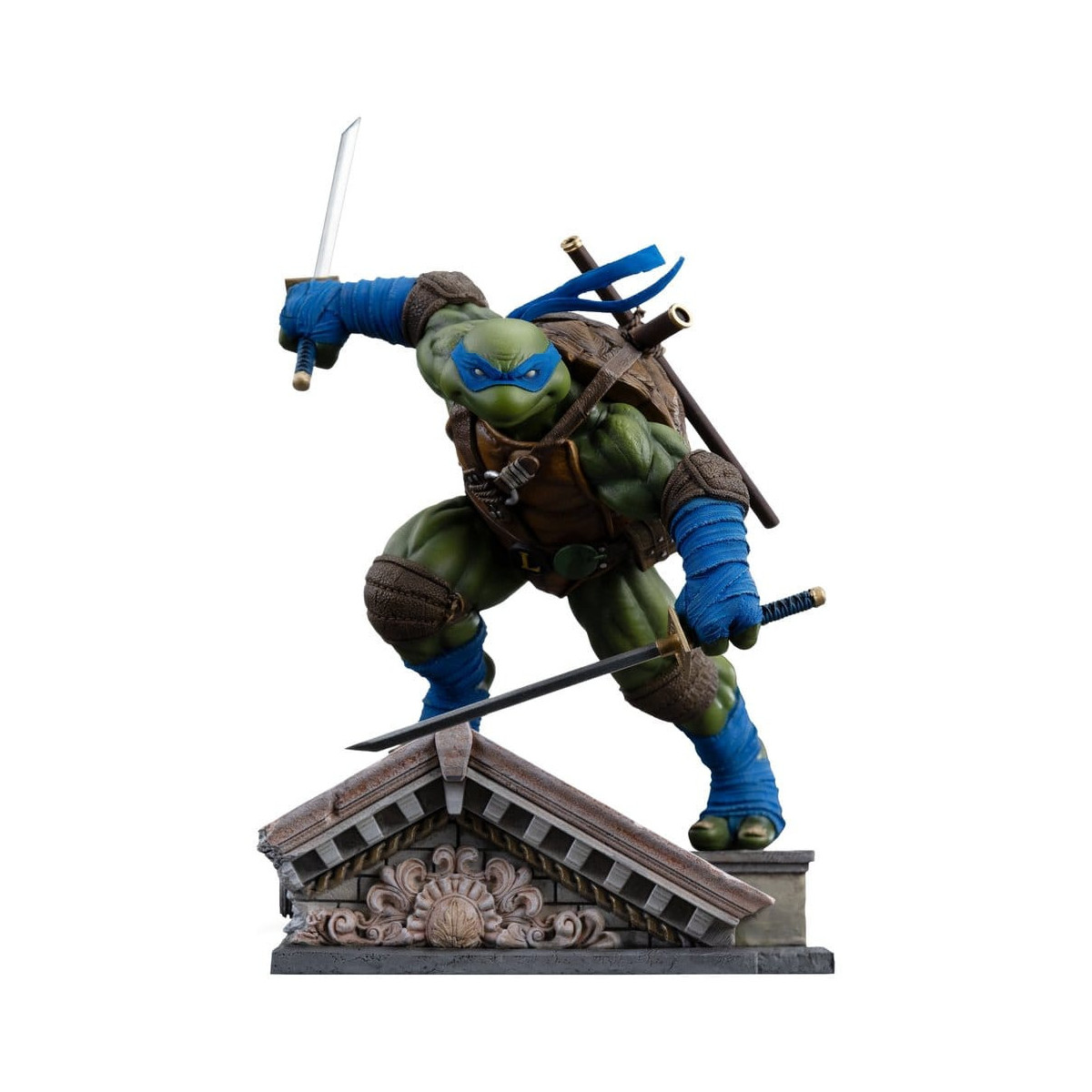 Iron Studios - TMNT - Leonardo Unleashed Art Escala 1/10 - Teenage Mutant Ninja Turtles