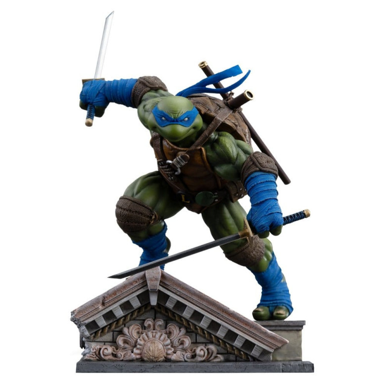 Iron Studios - TMNT - Leonardo Unleashed Art Escala 1/10 - Teenage Mutant Ninja Turtles