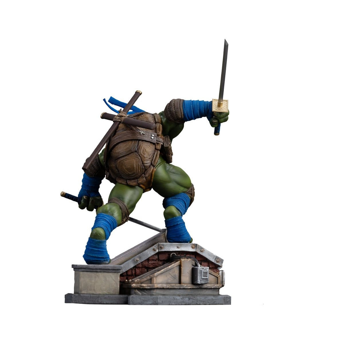 Iron Studios - TMNT - Leonardo Unleashed Art Escala 1/10 - Teenage Mutant Ninja Turtles