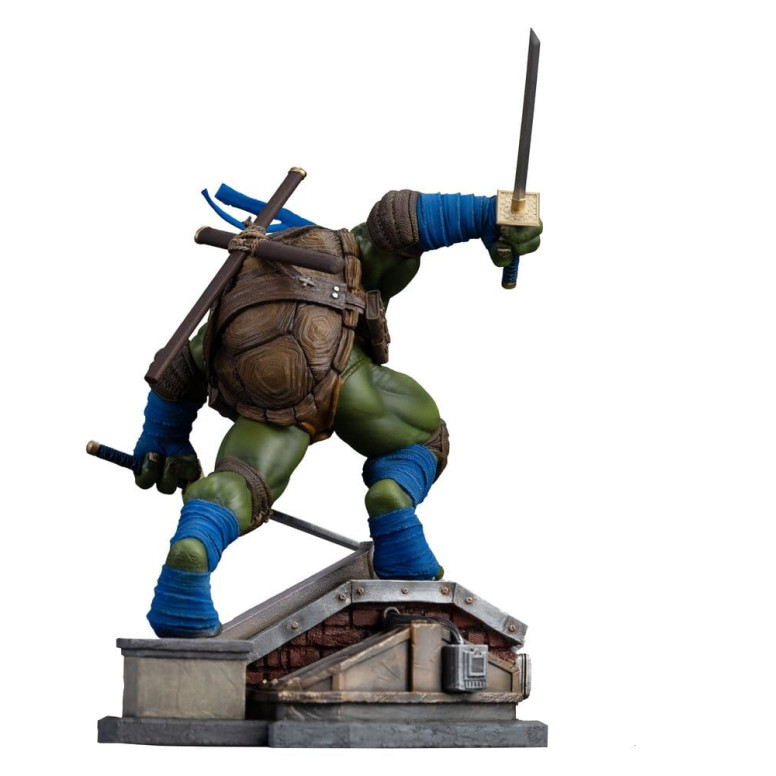 Iron Studios - TMNT - Leonardo Unleashed Art Escala 1/10 - Teenage Mutant Ninja Turtles