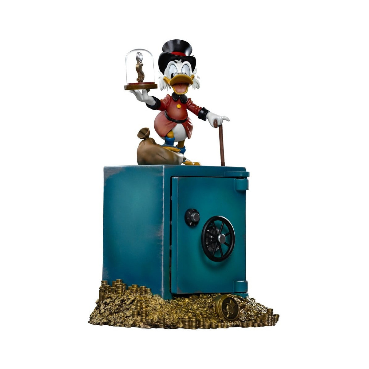 Iron Studios - Disney Tío Gilito McPato y Sobrinos Deluxe Art Scale 1/10 - Duck Tales