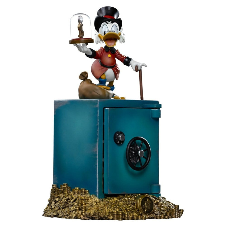 Iron Studios - Disney Tío Gilito McPato y Sobrinos Deluxe Art Scale 1/10 - Duck Tales