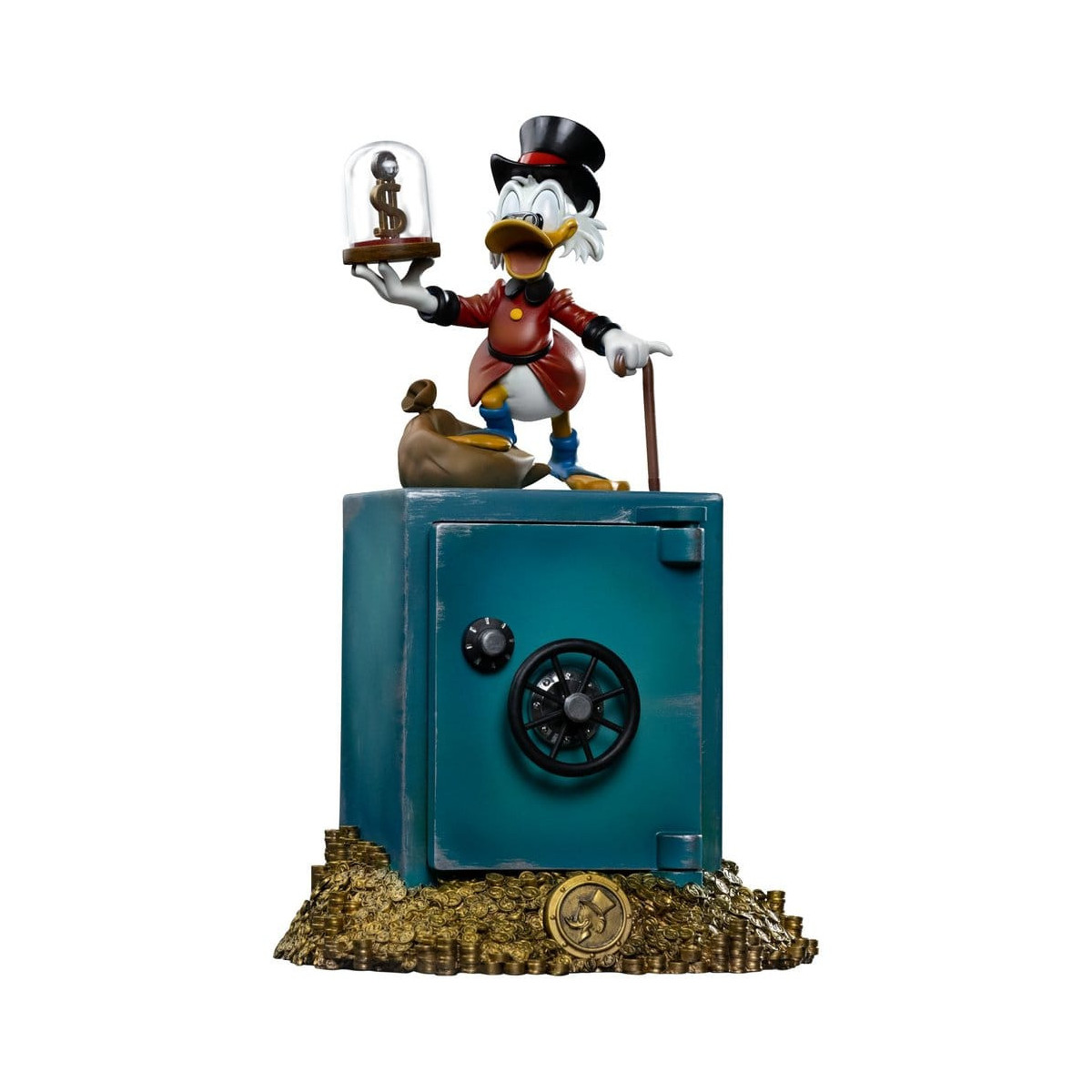 Iron Studios - Disney Tío Gilito McPato y Sobrinos Deluxe Art Scale 1/10 - Duck Tales