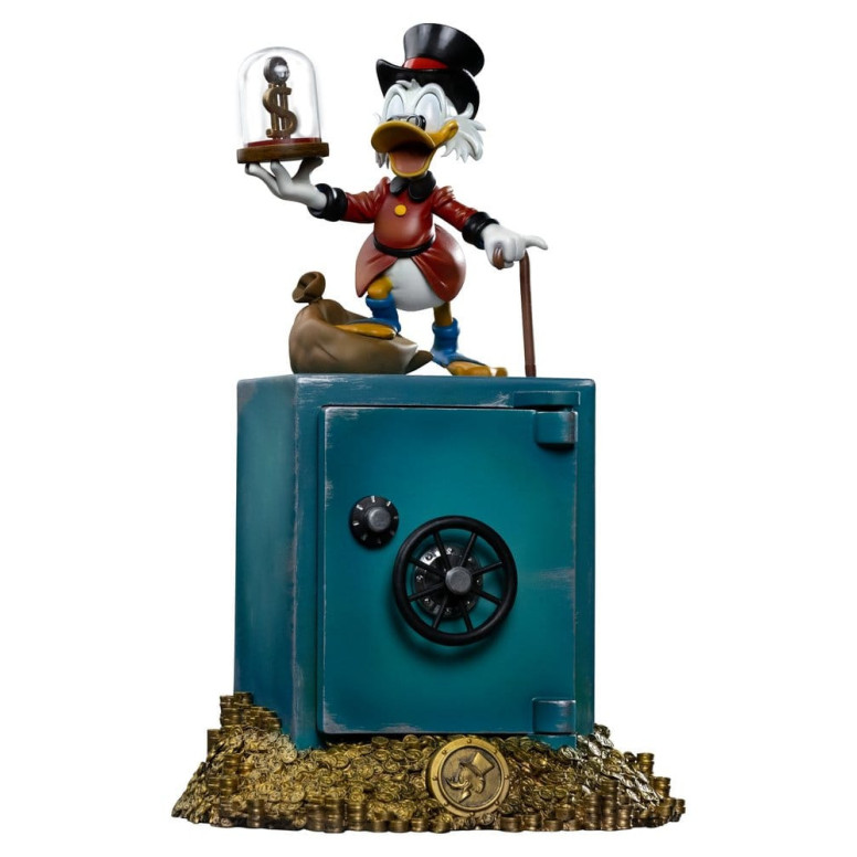 Iron Studios - Disney Tío Gilito McPato y Sobrinos Deluxe Art Scale 1/10 - Duck Tales