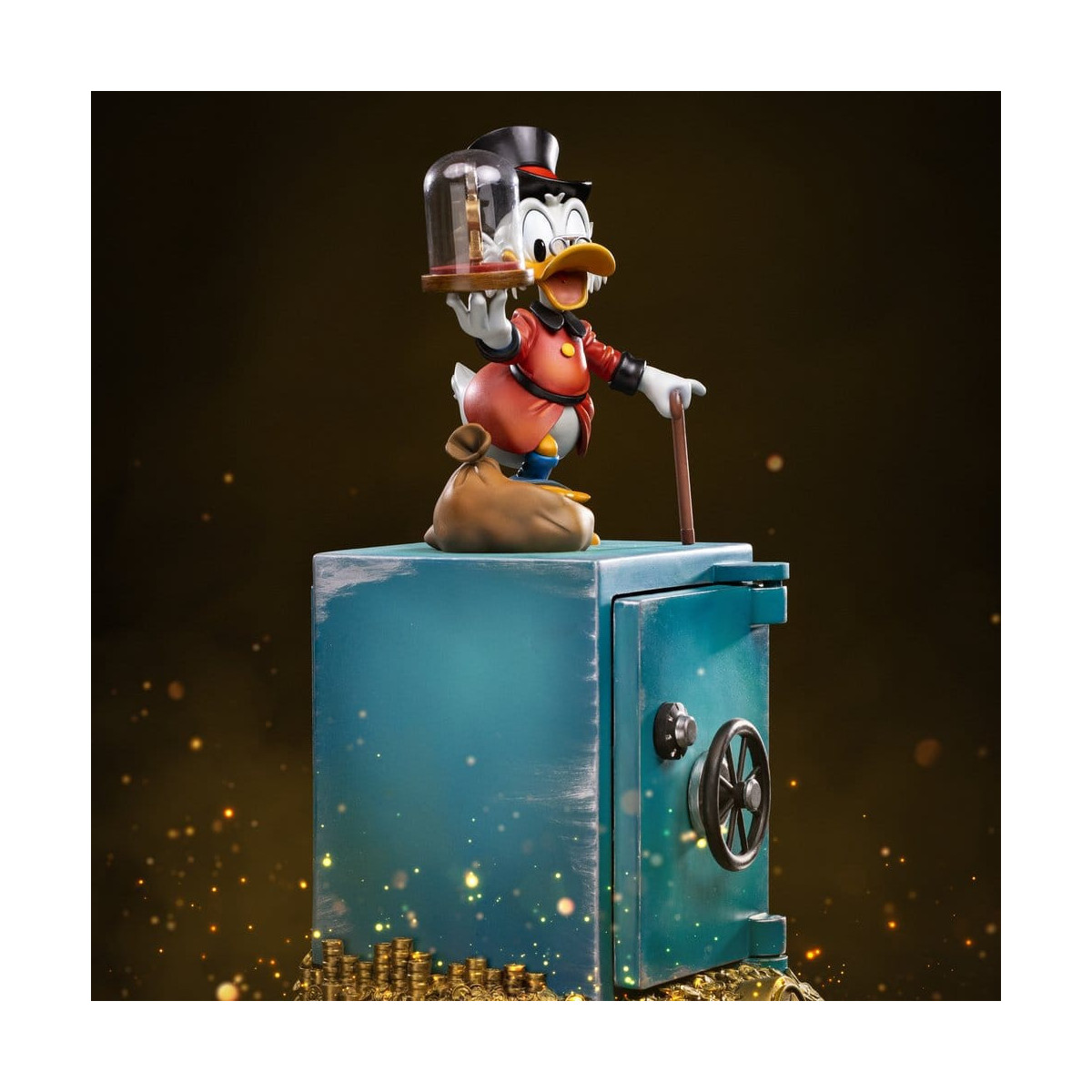Iron Studios - Disney Tío Gilito McPato y Sobrinos Deluxe Art Scale 1/10 - Duck Tales
