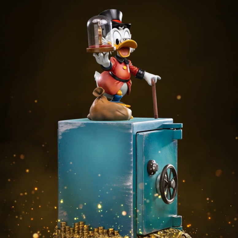 Iron Studios - Disney Tío Gilito McPato y Sobrinos Deluxe Art Scale 1/10 - Duck Tales