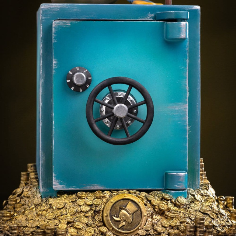 Iron Studios - Disney Tío Gilito McPato y Sobrinos Deluxe Art Scale 1/10 - Duck Tales