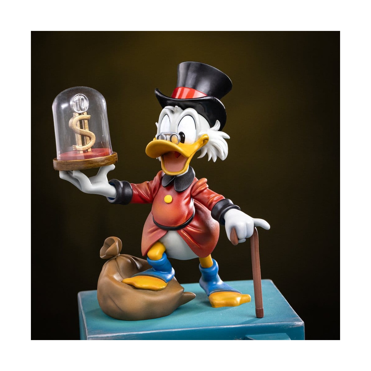 Iron Studios - Disney Tío Gilito McPato y Sobrinos Deluxe Art Scale 1/10 - Duck Tales