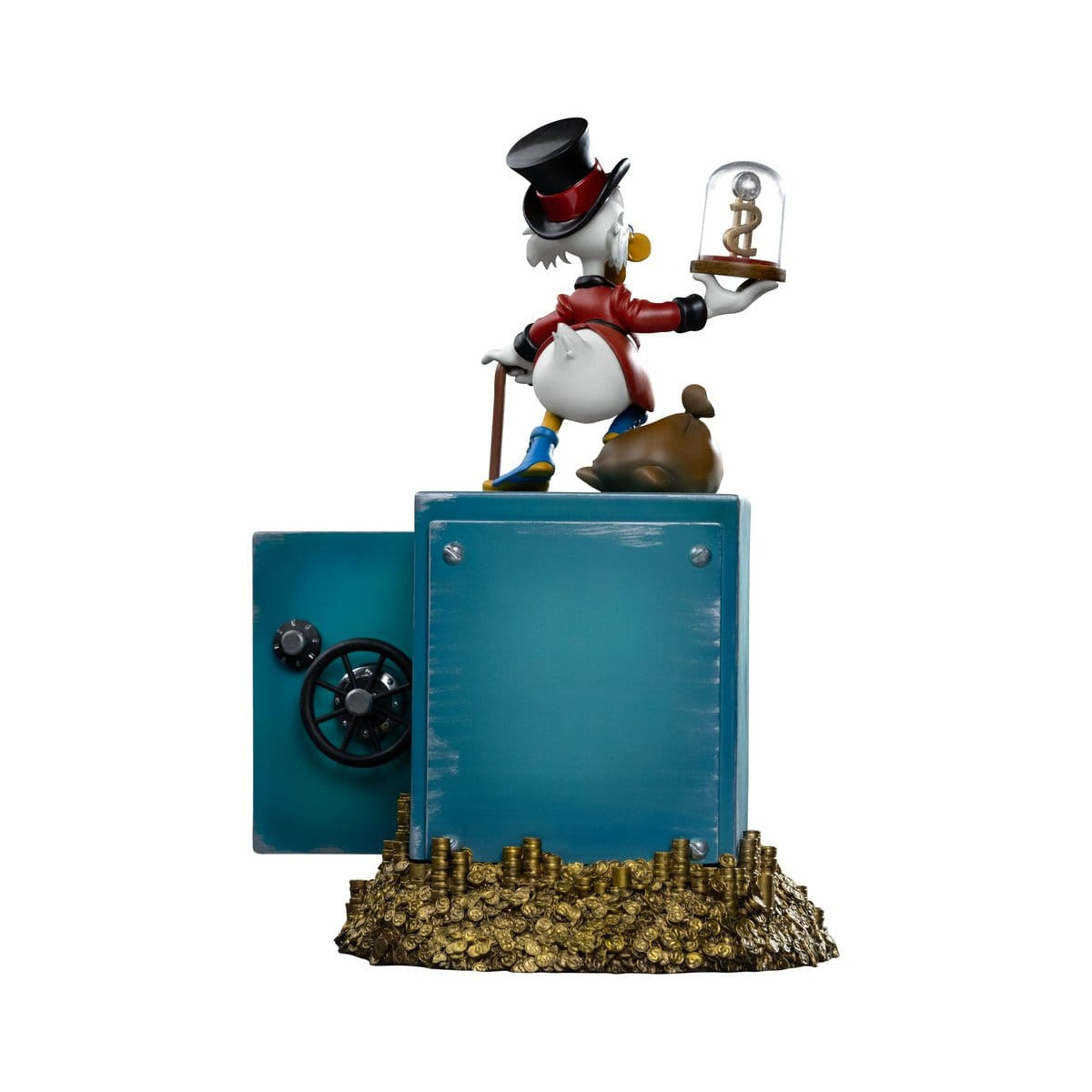 Iron Studios - Disney Tío Gilito McPato y Sobrinos Deluxe Art Scale 1/10 - Duck Tales