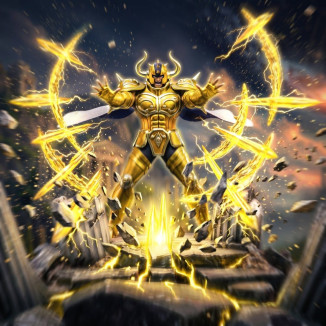 Iron Studios - Saint Seiya - taurus Aldebaran Art Escala 1/10 - Caballeros del Zodiaco