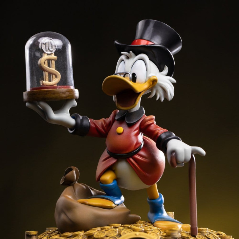 Iron Studios - Disney Tío Gilito Escala Artística 1/10 - Duck Tales