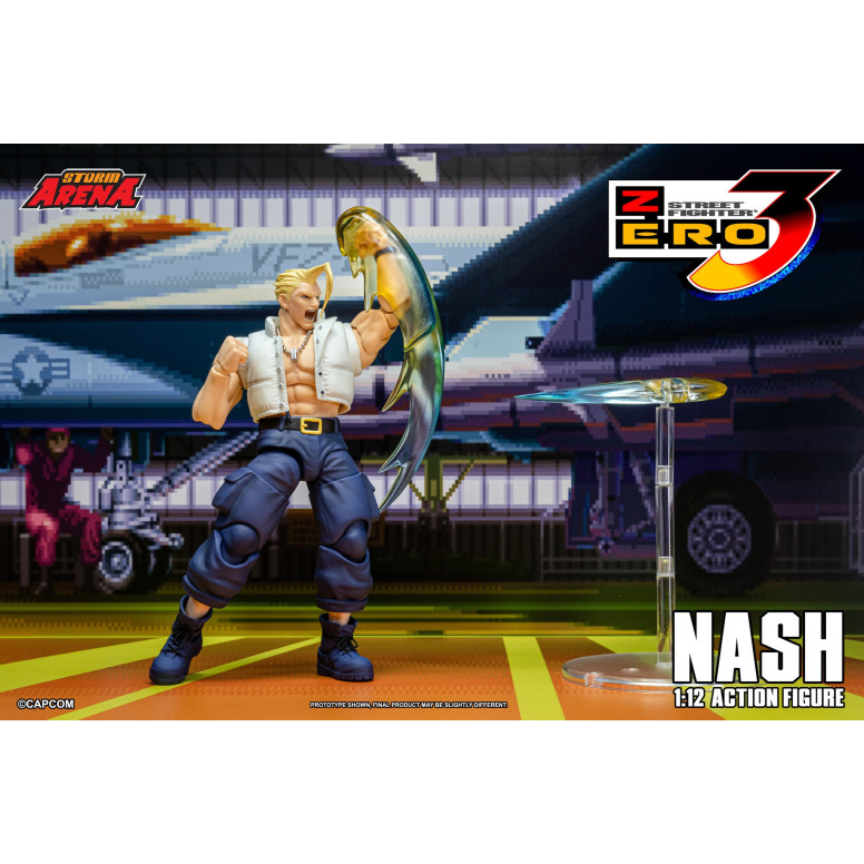 Storm Collectibles - NASH (Charlie) Hong Kong Comic Con Exclusivo 2026 - Street Fighter Alpha Storm Arena 1/12