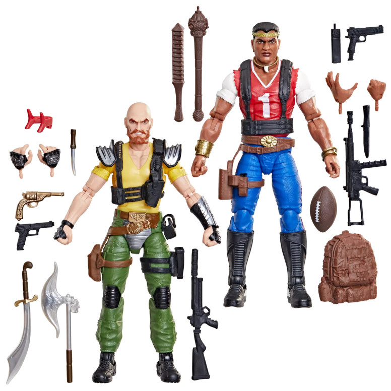 Hasbro G.I.JOE Serie Clasificada - David "Red Dog" Taputapu y Varujan "Taurus" Ayvazyan