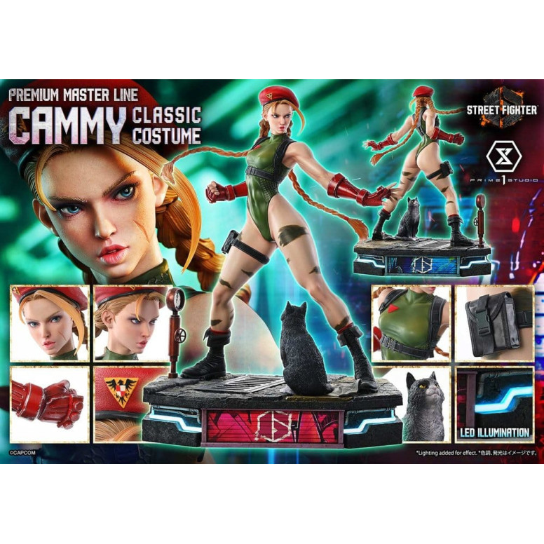 Prime 1 Studio - Street Fighter 6 - Cammy Traje Clásico Premium Masterline Serie 1/4