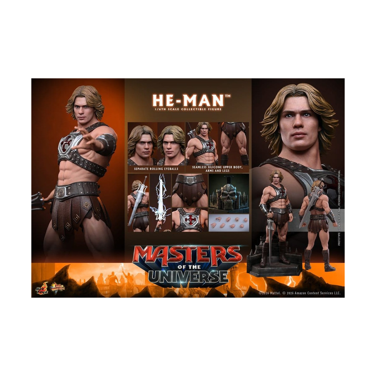 Hot Toys - He-Man Movie Masterpiece 1/6 - Masters del Universo
