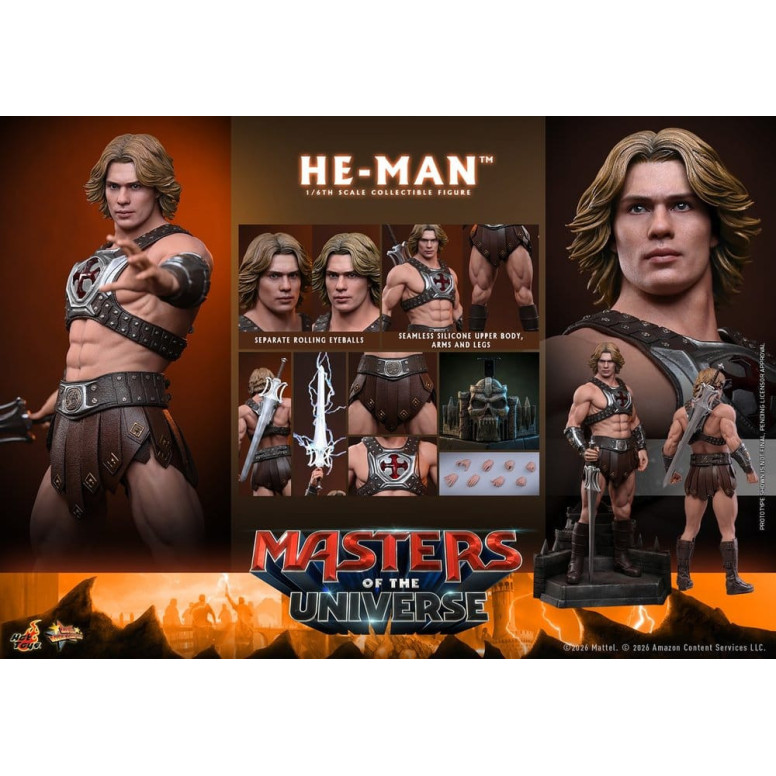Hot Toys - He-Man Movie Masterpiece 1/6 - Masters del Universo
