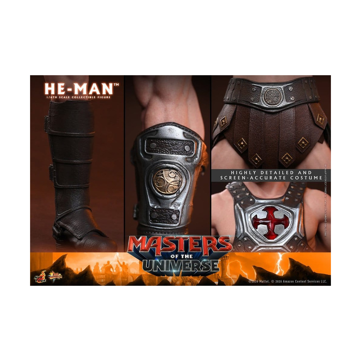 Hot Toys - He-Man Movie Masterpiece 1/6 - Masters del Universo