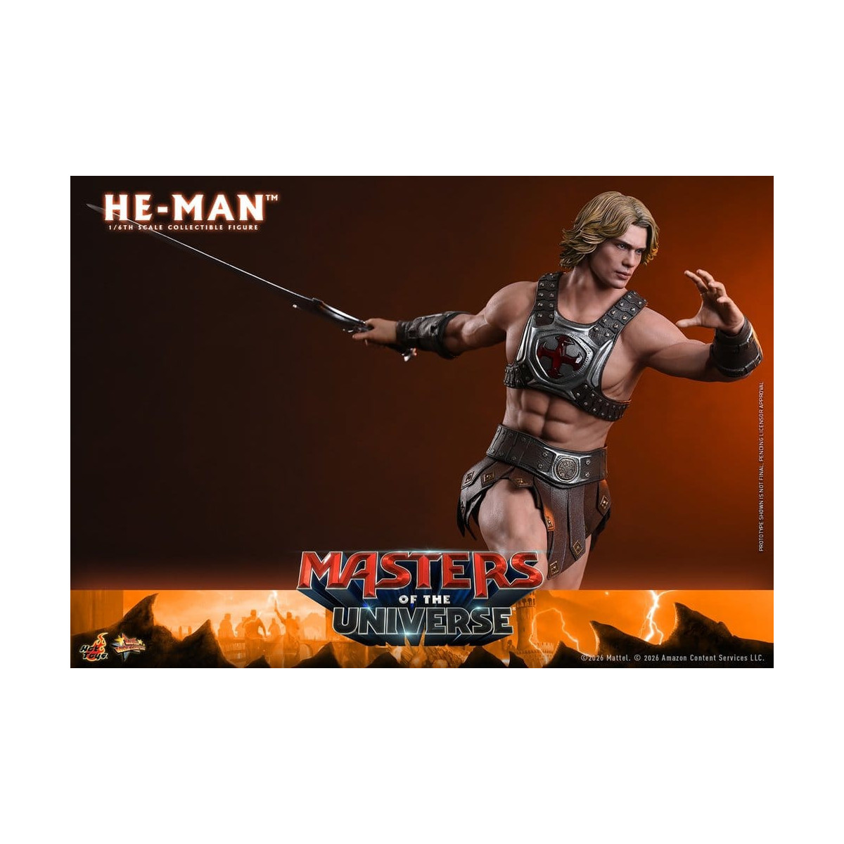 Hot Toys - He-Man Movie Masterpiece 1/6 - Masters del Universo