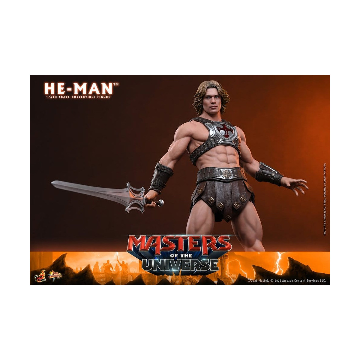 Hot Toys - He-Man Movie Masterpiece 1/6 - Masters del Universo