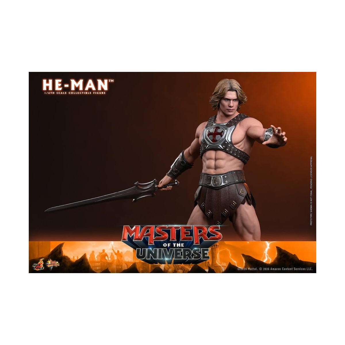Hot Toys - He-Man Movie Masterpiece 1/6 - Masters del Universo