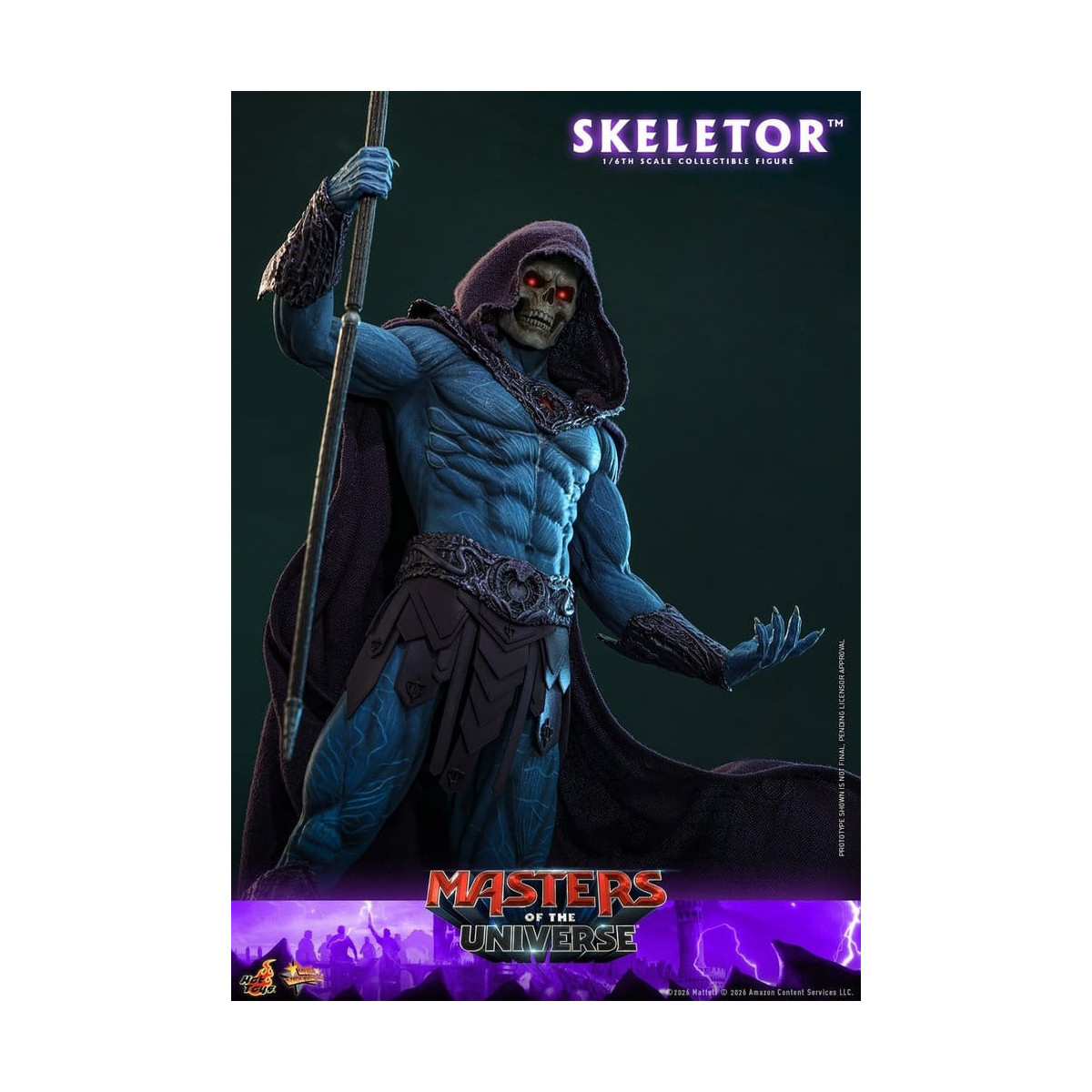 Hot Toys - Skeletor Movie Masterpiece 1/6 - Masters del Universo