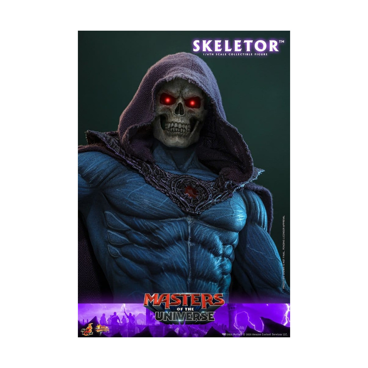 Hot Toys - Skeletor Movie Masterpiece 1/6 - Masters del Universo