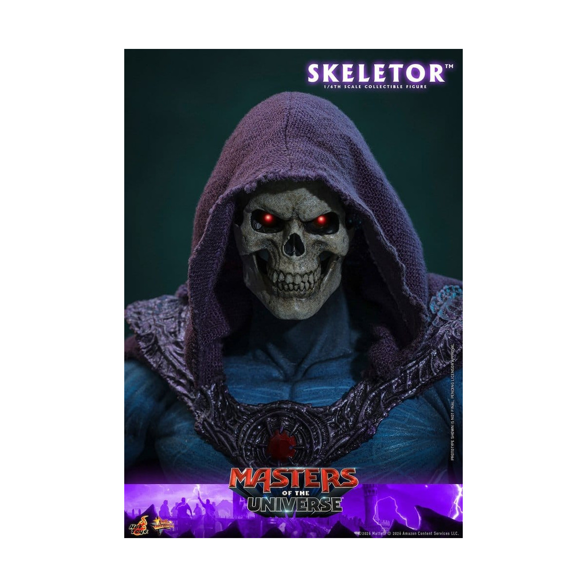 Hot Toys - Skeletor Movie Masterpiece 1/6 - Masters del Universo