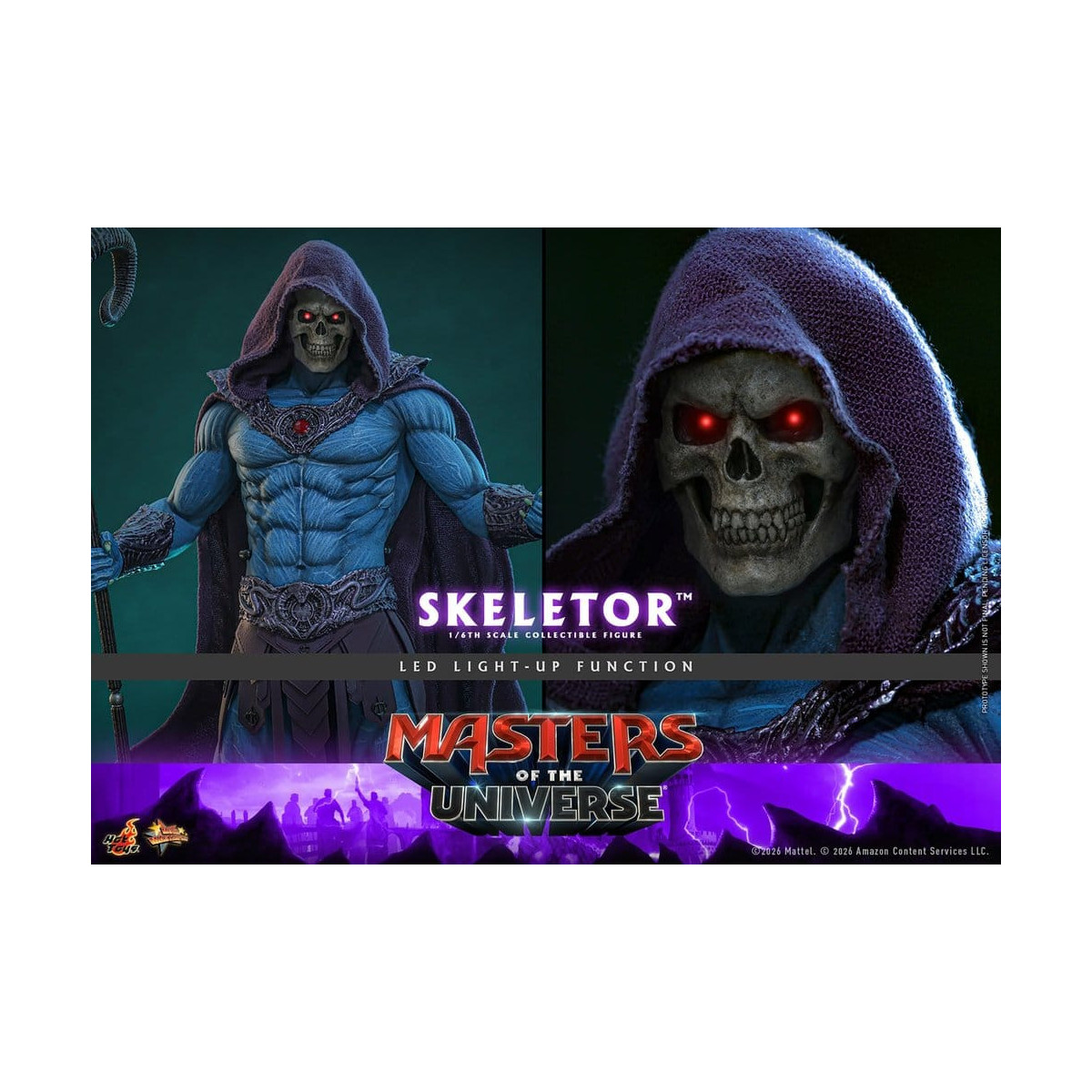 Hot Toys - Skeletor Movie Masterpiece 1/6 - Masters del Universo