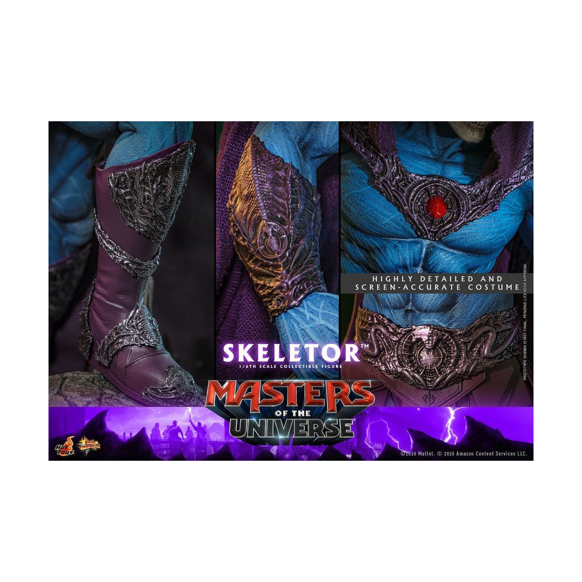 Hot Toys - Skeletor Movie Masterpiece 1/6 - Masters del Universo