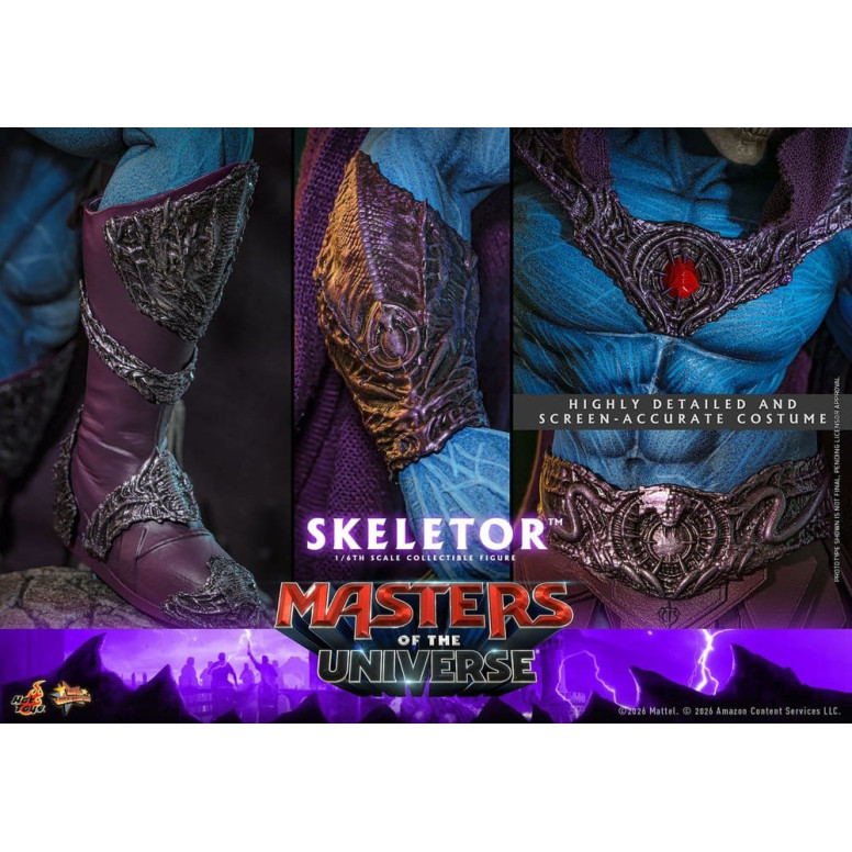 Hot Toys - Skeletor Movie Masterpiece 1/6 - Masters del Universo