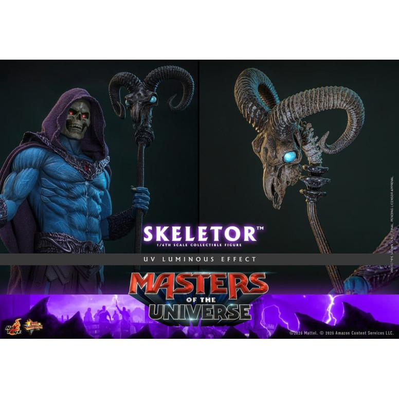 Hot Toys - Skeletor Movie Masterpiece 1/6 - Masters del Universo