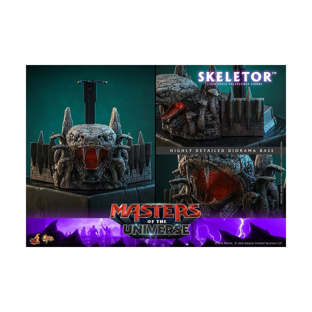 Hot Toys - Skeletor Movie Masterpiece 1/6 - Masters del Universo