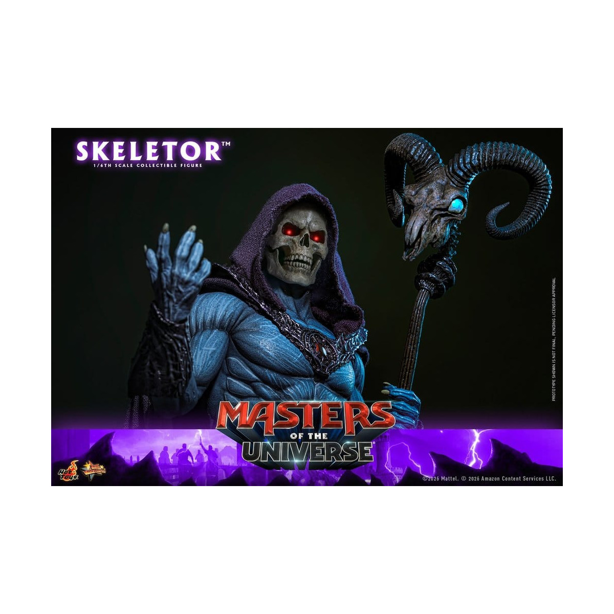 Hot Toys - Skeletor Movie Masterpiece 1/6 - Masters del Universo