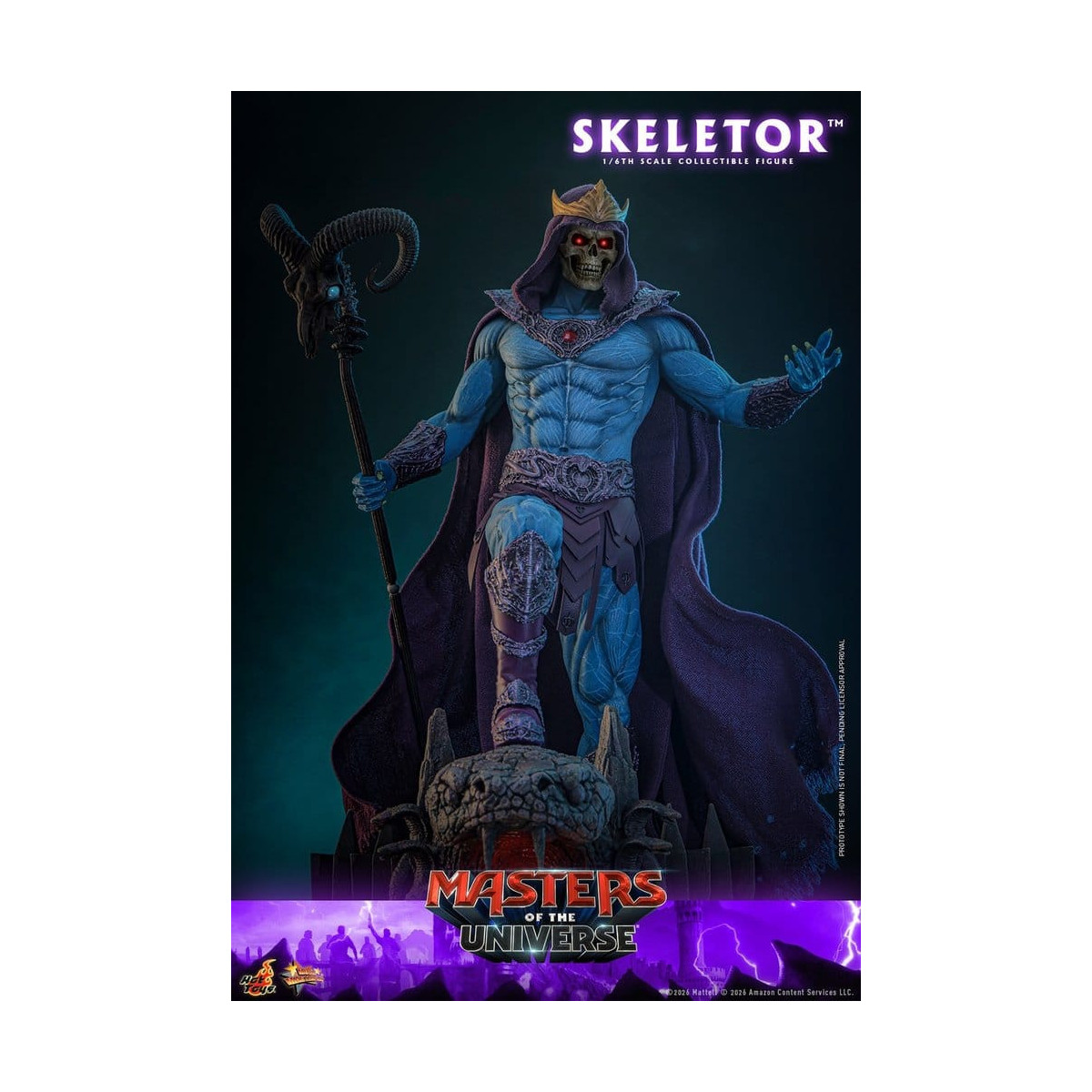 Hot Toys - Skeletor Movie Masterpiece 1/6 - Masters del Universo