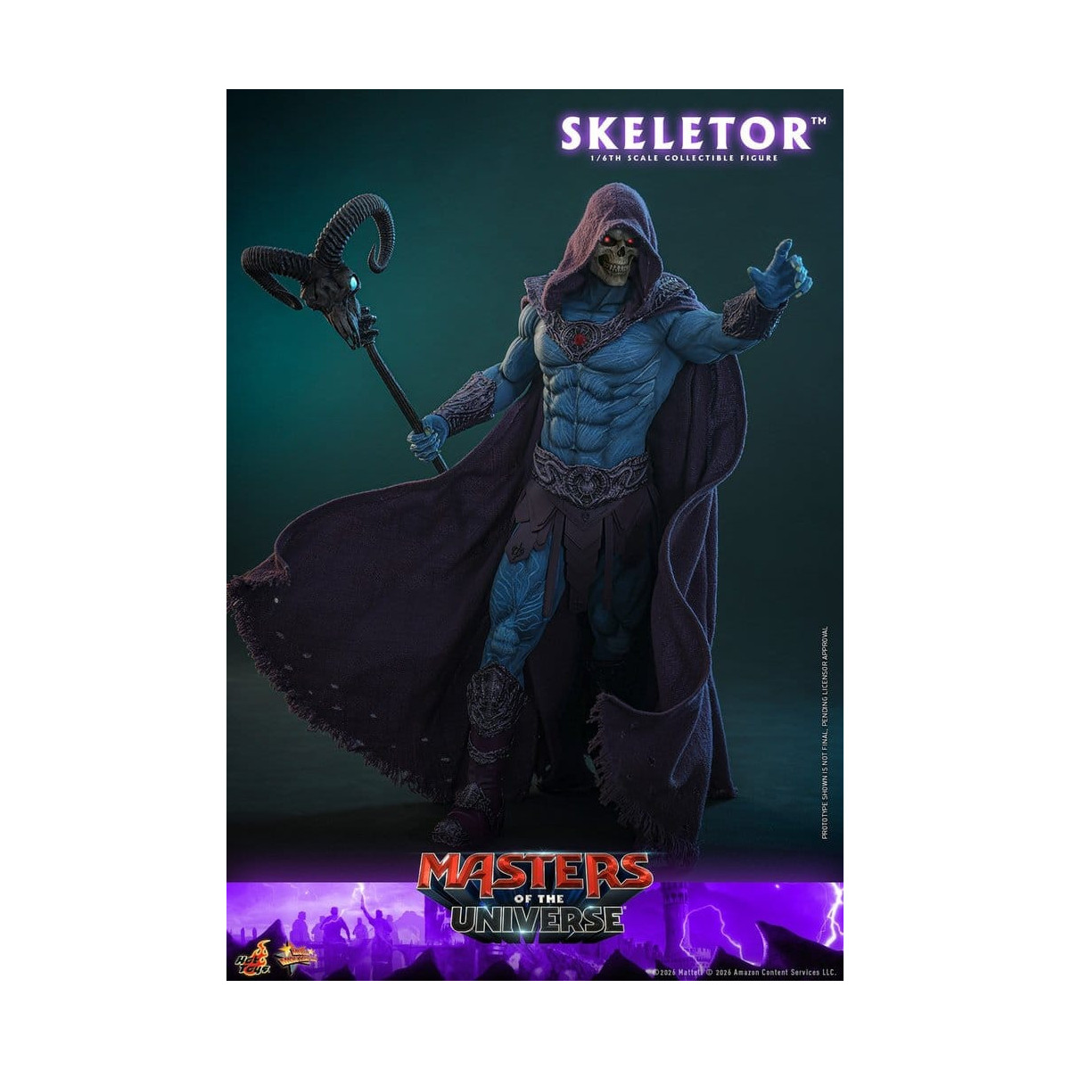 Hot Toys - Skeletor Movie Masterpiece 1/6 - Masters del Universo