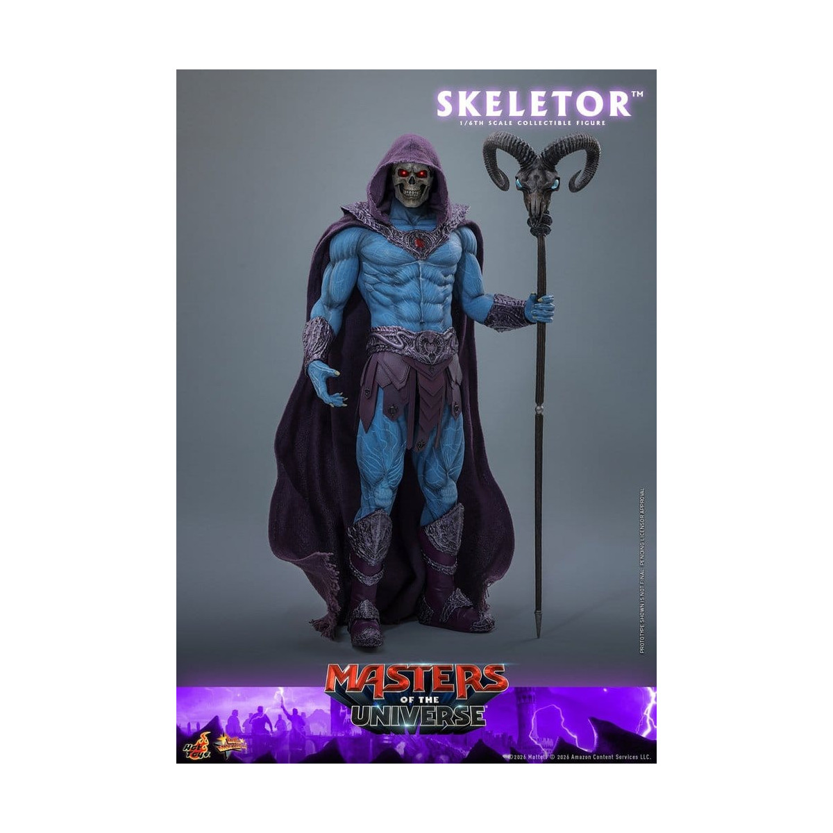 Hot Toys - Skeletor Movie Masterpiece 1/6 - Masters del Universo