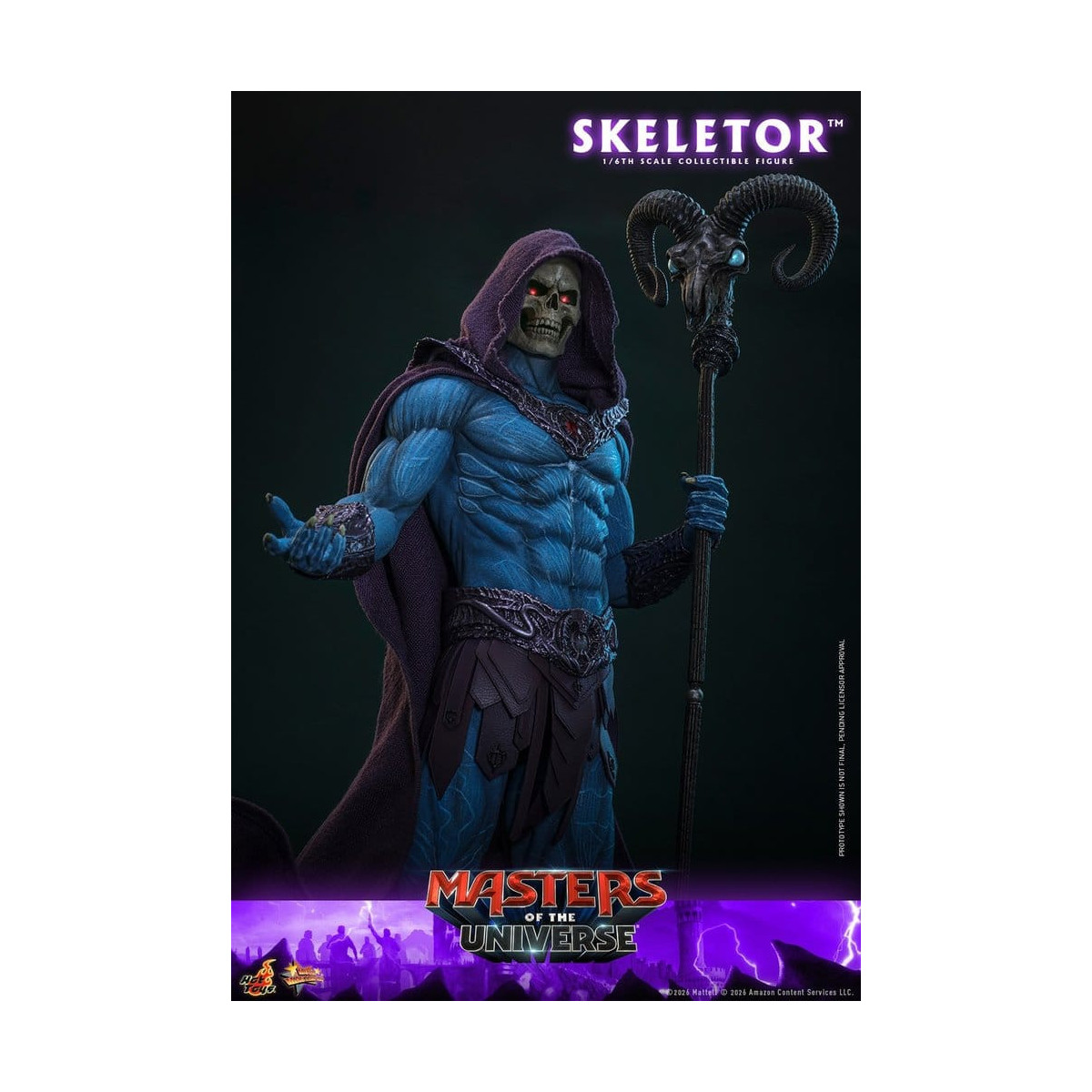 Hot Toys - Skeletor Movie Masterpiece 1/6 - Masters del Universo