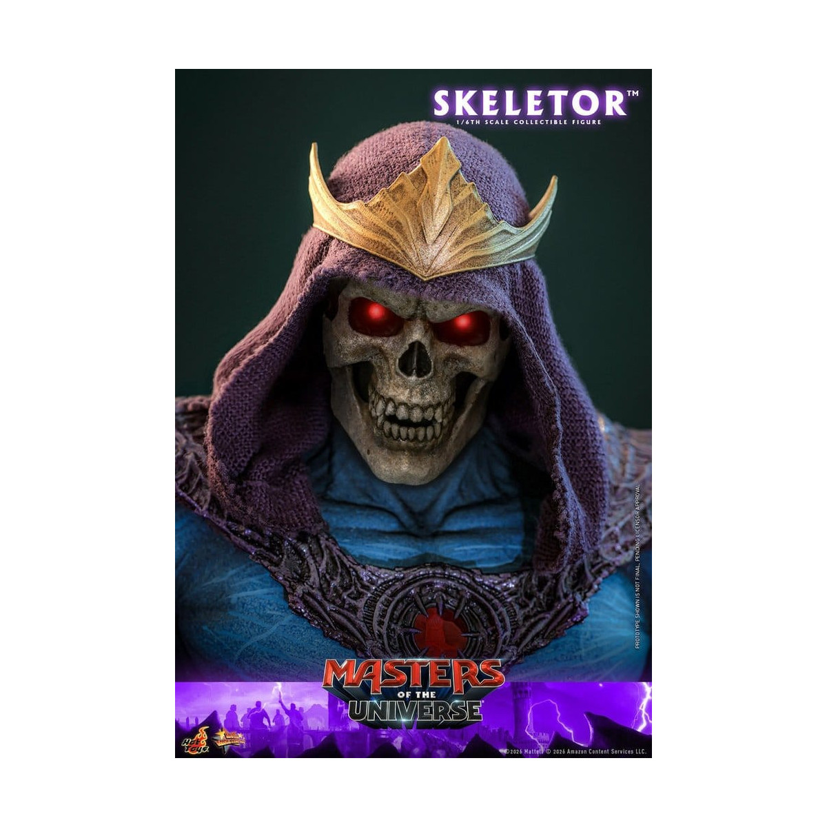 Hot Toys - Skeletor Movie Masterpiece 1/6 - Masters del Universo
