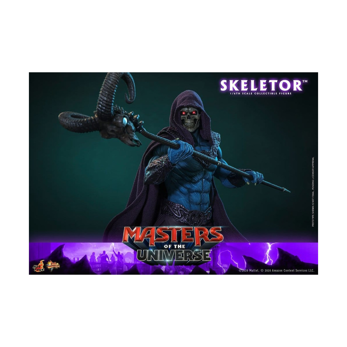 Hot Toys - Skeletor Movie Masterpiece 1/6 - Masters del Universo