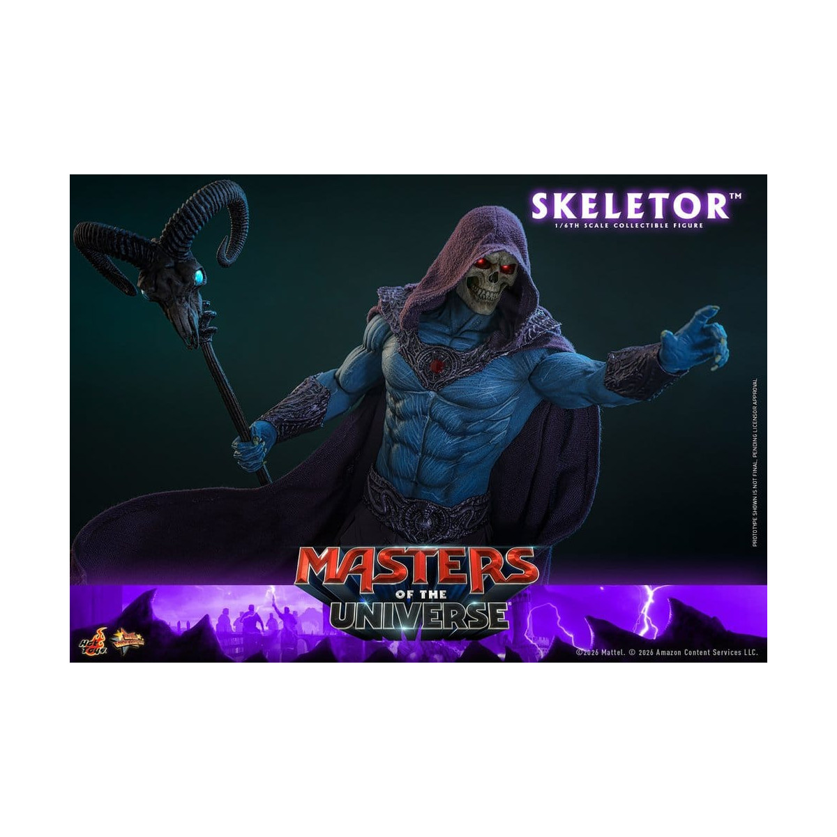 Hot Toys - Skeletor Movie Masterpiece 1/6 - Masters del Universo