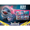 Hot Toys Marvel - Jeff el Tiburón de Tierra (Versión Deluxe) - Marvel Rivals Videogame Masterpiece Series
