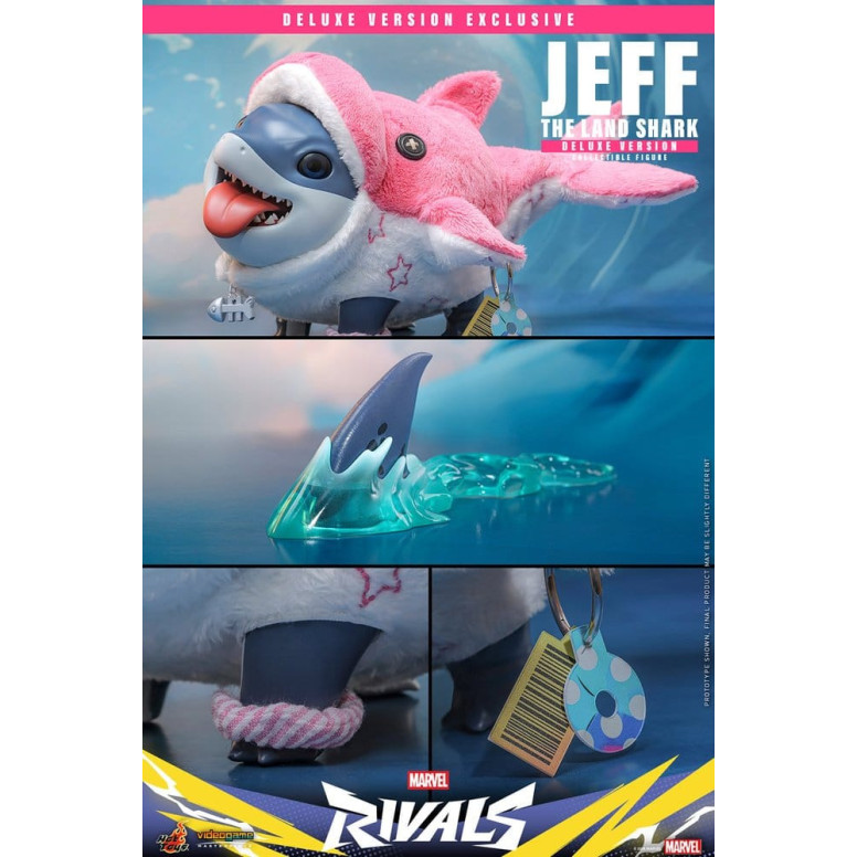 Hot Toys Marvel - Jeff el Tiburón de Tierra (Versión Deluxe) - Marvel Rivals Videogame Masterpiece Series