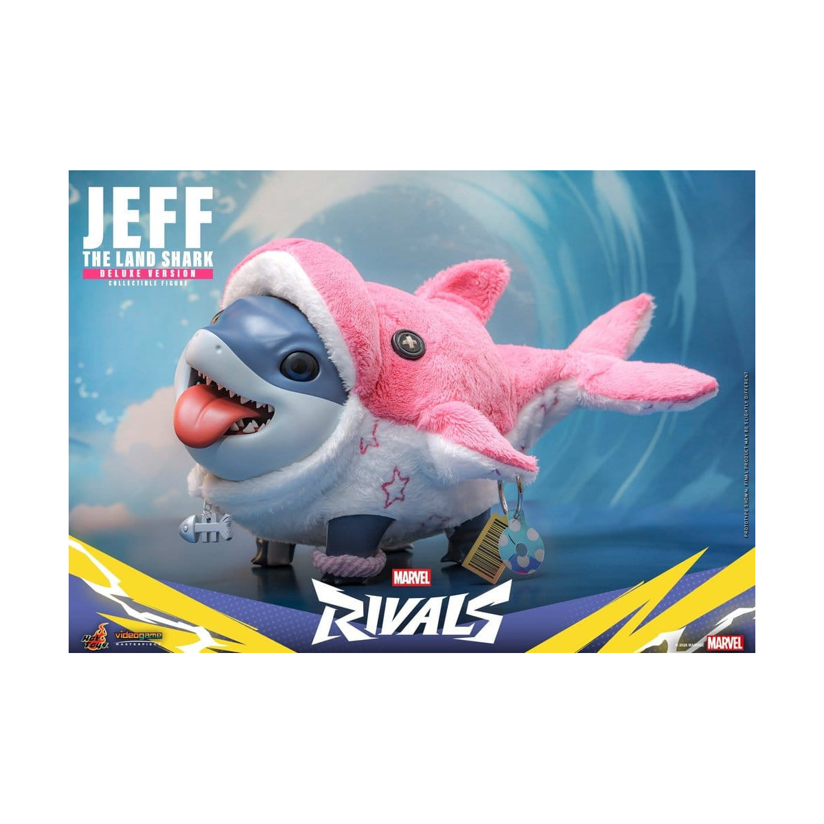 Hot Toys Marvel - Jeff el Tiburón de Tierra (Versión Deluxe) - Marvel Rivals Videogame Masterpiece Series